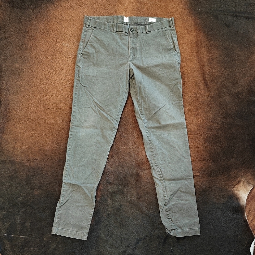 GAP Chinos Slim Tall Grey Men's